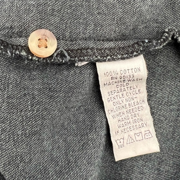 Joan Rivers Denim Blue Jean Shacket Size Medium Women’s - Picture 5 of 5